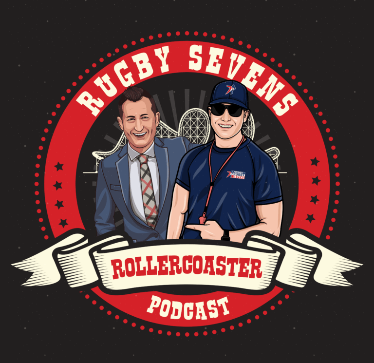 Rugby Sevens Rollercoaster Podcast logo