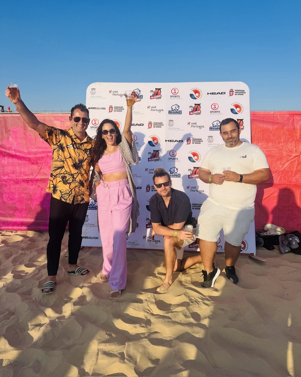 Beach party at the Algarve Sports Festival