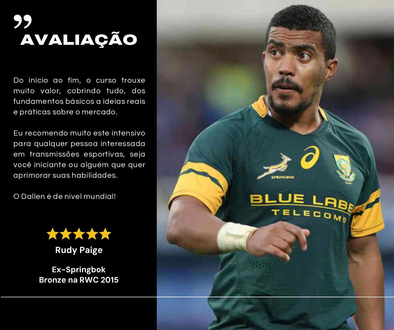 Avaliação de Rudy Paige