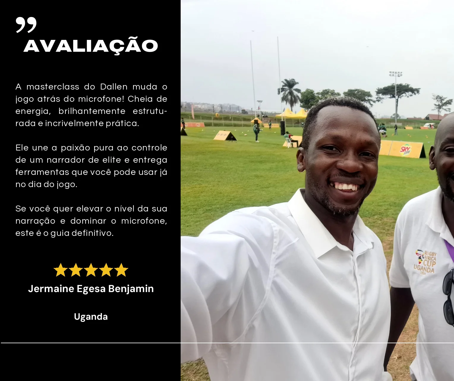 Avaliação de Jermaine Egesa Benjamin