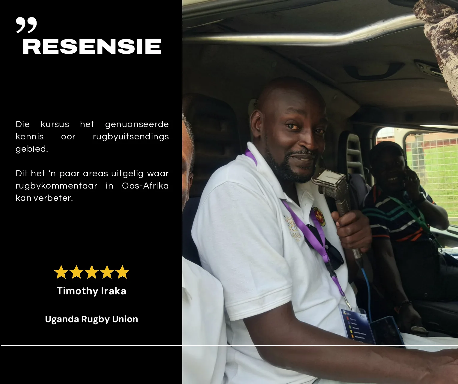 Resensie deur Timothy Iraka
