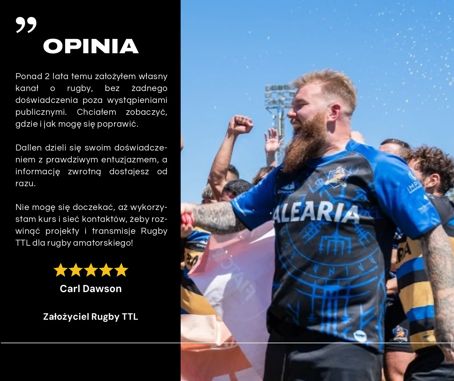 Opinia: Carl Dawson